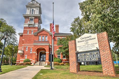 gwinnett courthouse|gwinnett courthouse langley drive.